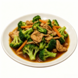 Stir-Fried Chicken with Broccoli and Carrots