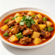 Braised Chicken with Potatoes and Bell Peppers (Spicy)